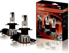 2x OSRAM H4 NIGHT BREAKER LED