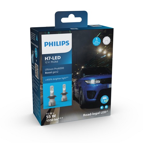 Philips led ultinon - h7,