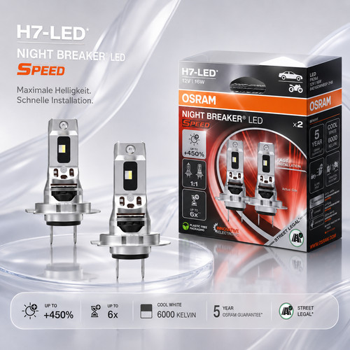 Led speed 450 osram - led, 450%