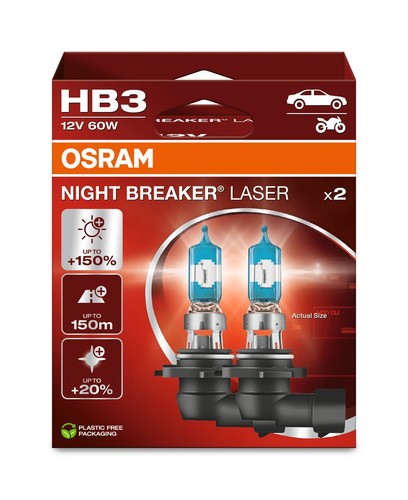 Duopack osram hb3 halogen - osram,