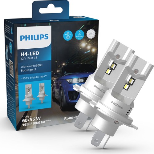 Duobox philips led ultinon - duobox, h4