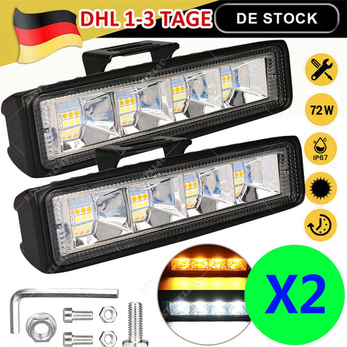 Led arbeitsscheinwerfer - 2x,