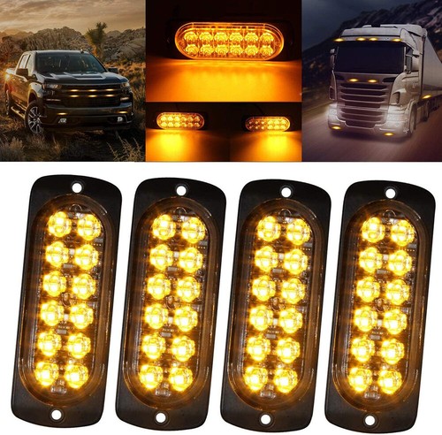 4stk led auto - 4stk, frontblitzer