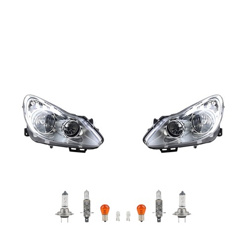 Scheinwerfer set halogen - set,