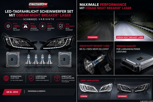 Led tfl scheinwerfer - tfl,