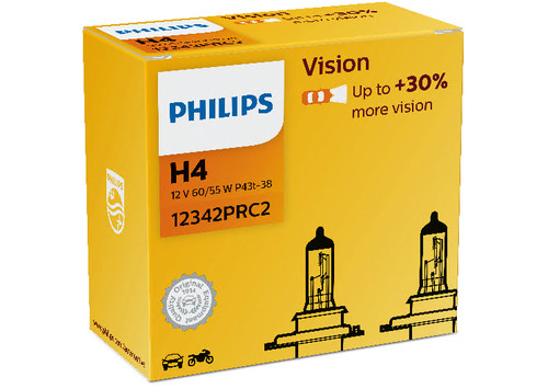 Philips vision bis 30 - h4,